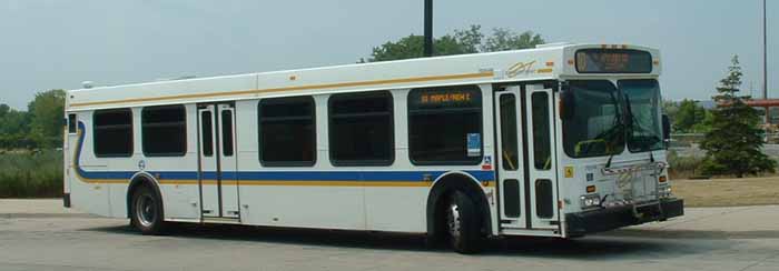 Burlington New Flyer D40LF 7034-06